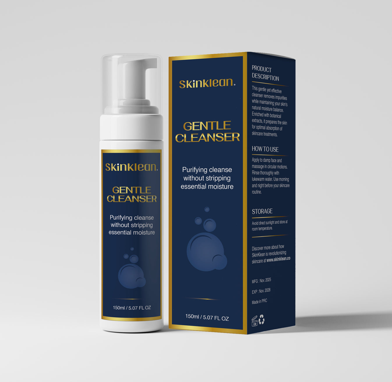 Gel Limpiador Facial Suave Dermaclean 200 ml